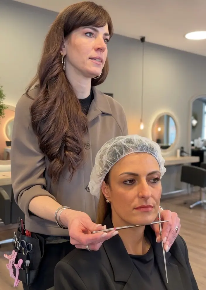 Sabrina Poser La Biosthétique Friseur Herford Silhouette Sculting 01